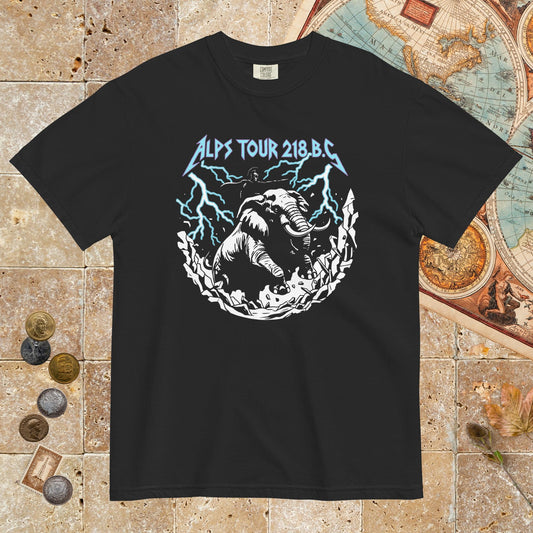 Black Hannibal Alps Tour - Premium Tee - history buff gift by HistoHead