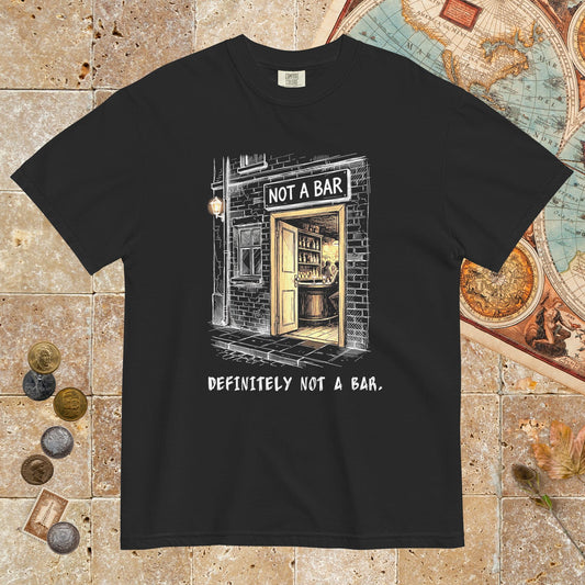 Black Not A Bar - Premium Tee - history buff gift by HistoHead