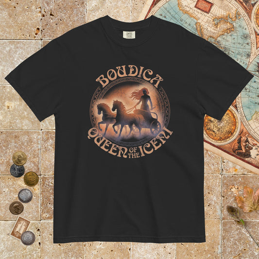 Black Boudica Queen of the Iceni - Premium Tee - history buff gift by HistoHead