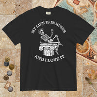 Black My Life is in Ruins - Premium Tee - history buff gift by HistoHead