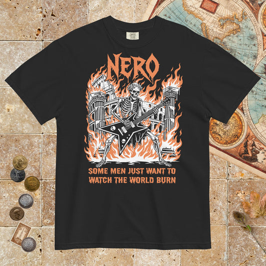 Black Nero Watch the World Burn - Premium Tee - history buff gift by HistoHead