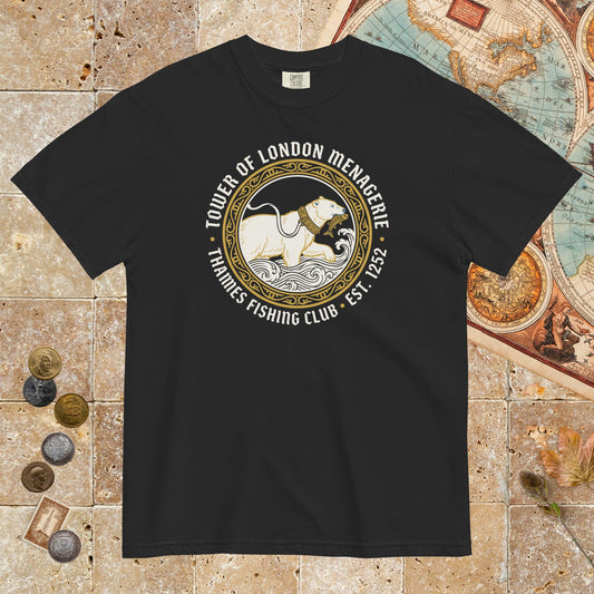 Black Tower Of London Menagerie Thames Fishing Club - Premium Tee - history buff gift by HistoHead