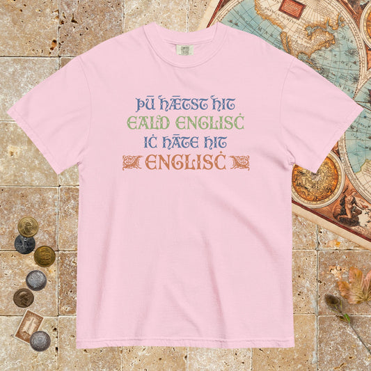 Blossom You Call It Old English I Call It English - Premium Tee - history buff gift by HistoHead