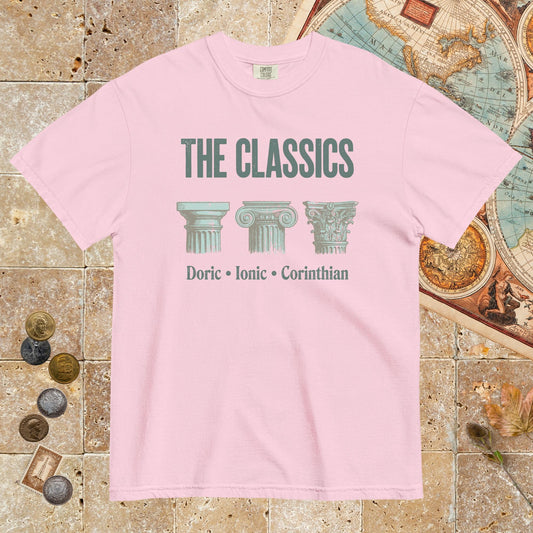 Blossom The Classics Doric Ionic Corinthian - Premium Tee - history buff gift by HistoHead