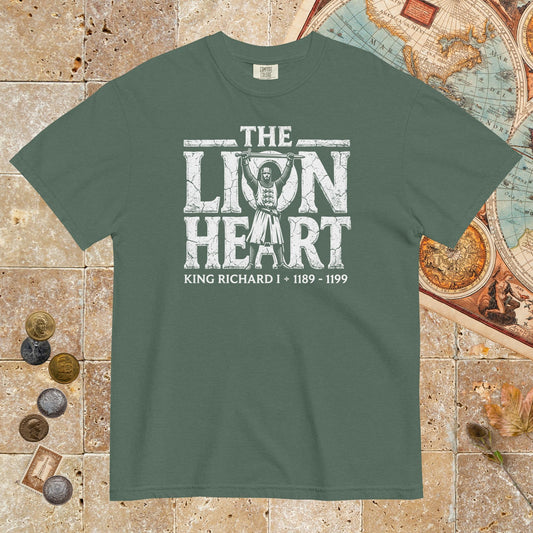 Blue Spruce Richard the Lionheart - Premium Tee - history buff gift by HistoHead