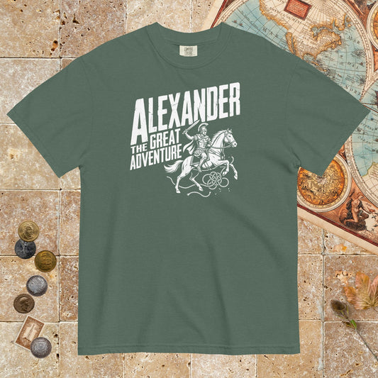 Blue Spruce Alexander the Great Adventure - Premium Tee - history buff gift by HistoHead