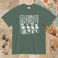 Blue Spruce Celebrate Diversity Gladiator Helmets Edition - Premium Tee - history buff gift by HistoHead