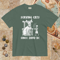 Blue Spruce Serving Cats Since 2890 BC - Premium Tee - history buff gift by HistoHead