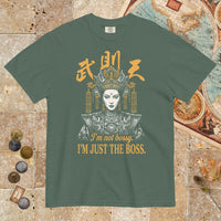 Blue Spruce Wu Zetian I'm Not Bossy - Premium Tee - history buff gift by HistoHead
