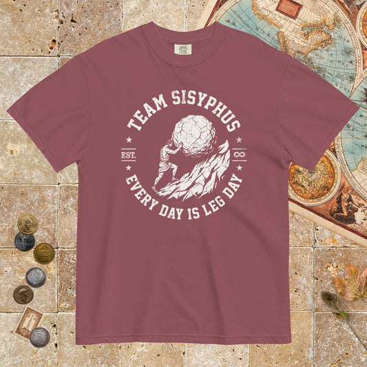 Brick Team Sisyphus - Premium Tee - history buff gift by HistoHead