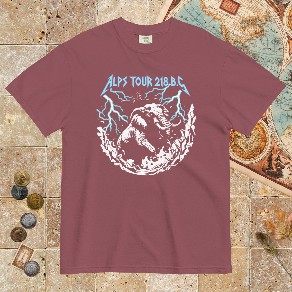 Brick Hannibal Alps Tour - Premium Tee - history buff gift by HistoHead