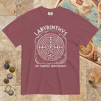 Brick Labyrinthus Here Lives Minotaur - Premium Tee - history buff gift by HistoHead