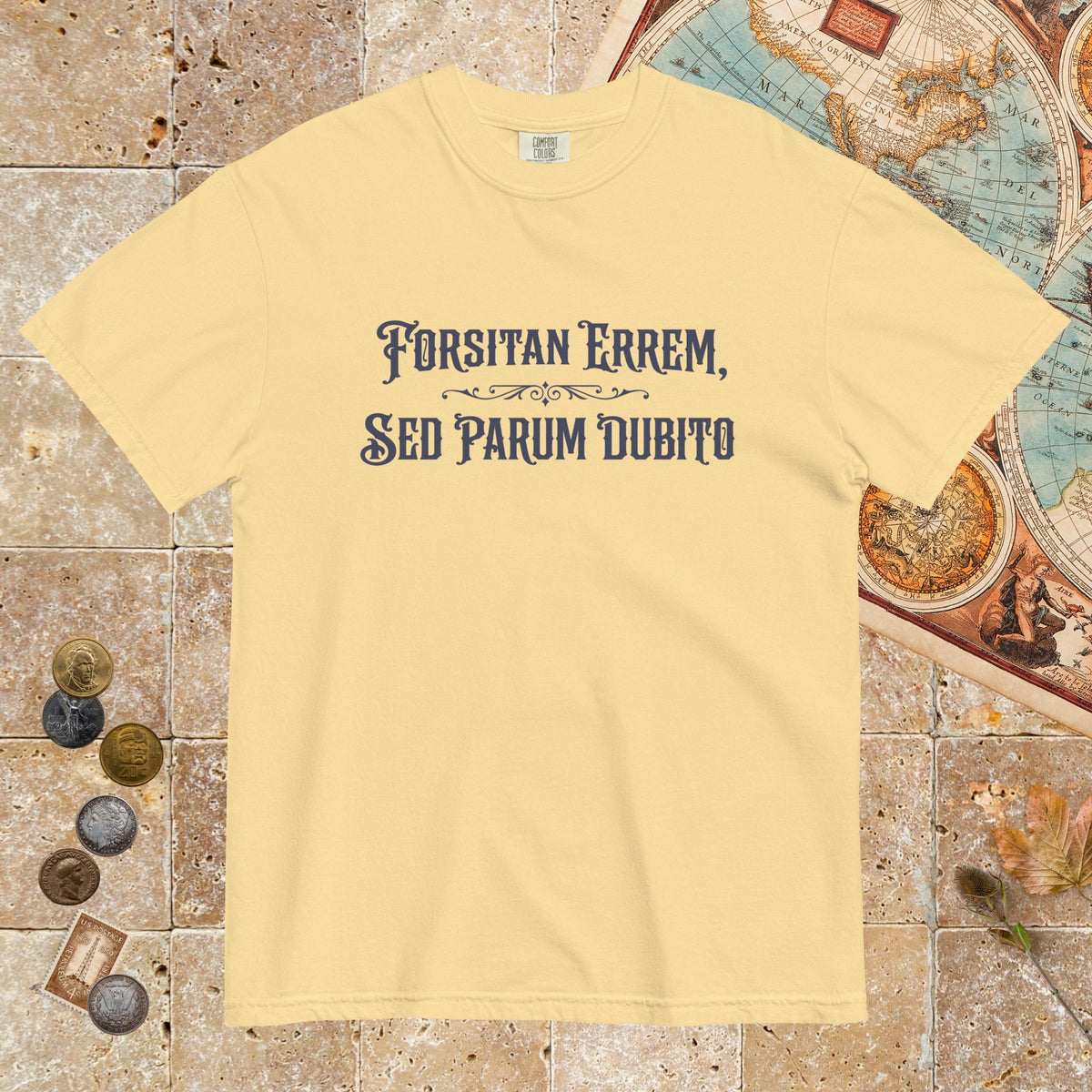 Butter I May Be Wrong But I Doubt It in Latin - Premium Tee - history buff gift by HistoHead