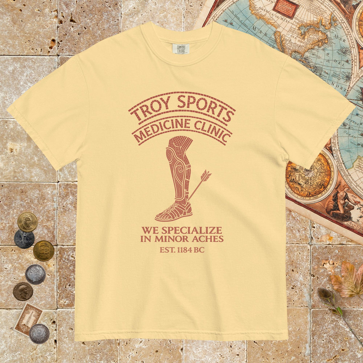 Butter Troy Sports Medicine Clinic - Premium Tee - history buff gift by HistoHead