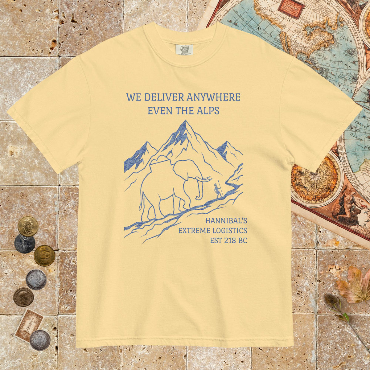Butter Hannibal's Extreme Logistics - Premium Tee - history buff gift by HistoHead