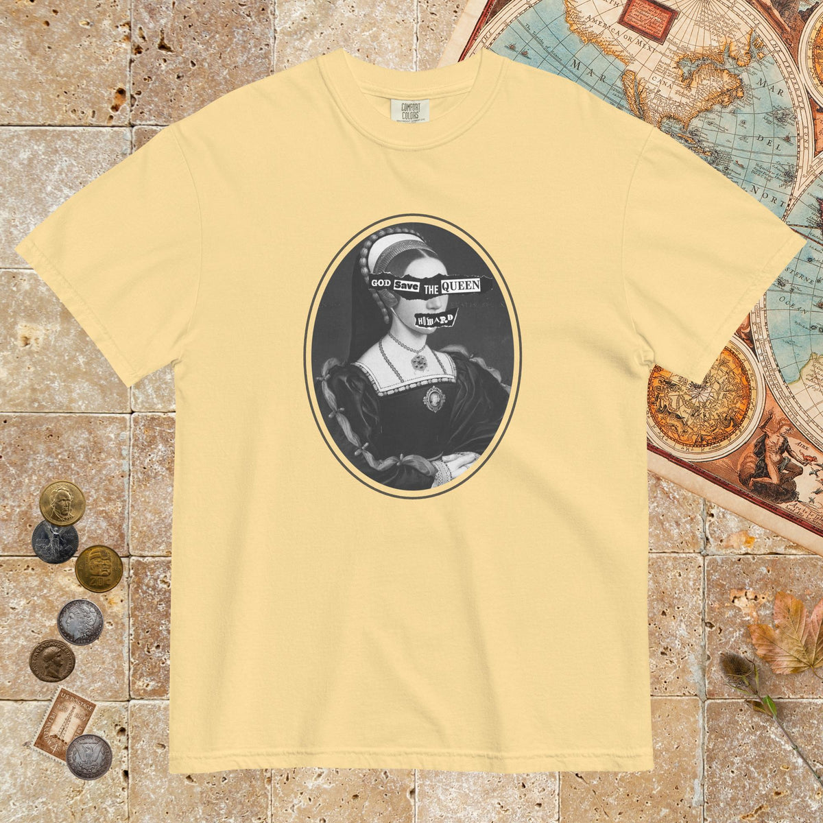 Butter God Save the Queen Catherine Howard - Premium Tee - history buff gift by HistoHead