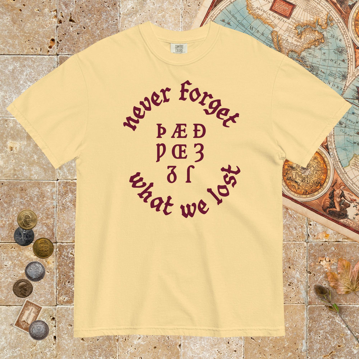 Butter Never Forget Lost Letters - Premium Tee - history buff gift by HistoHead