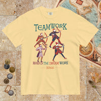 Butter Bayeux Tapestry Teamwork Makes the Dream Work - Premium Tee - history buff gift by HistoHead