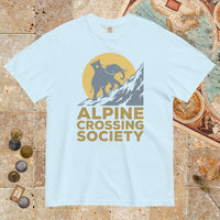 Chambray Alpine Crossing Society - Premium Tee - history buff gift by HistoHead