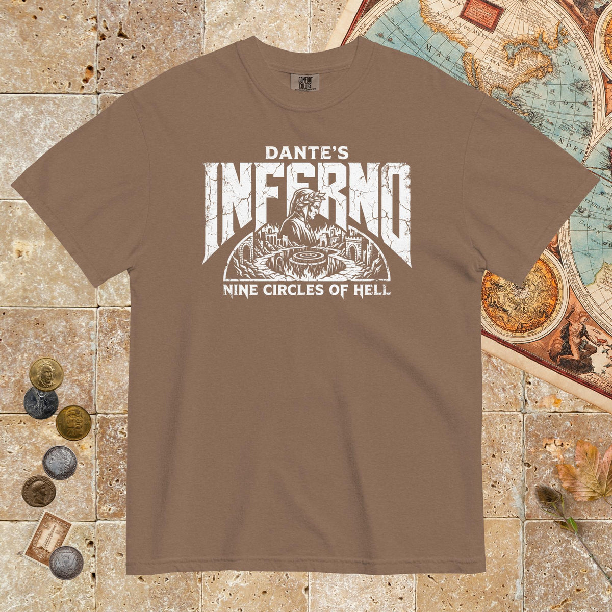 Espresso Dante's Inferno - Premium Tee - history buff gift by HistoHead