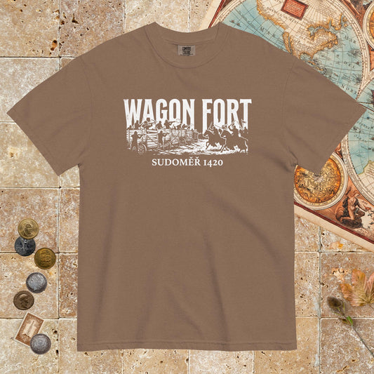 Espresso Wagon Fort Battle of Sudoměř - Premium Tee - history buff gift by HistoHead