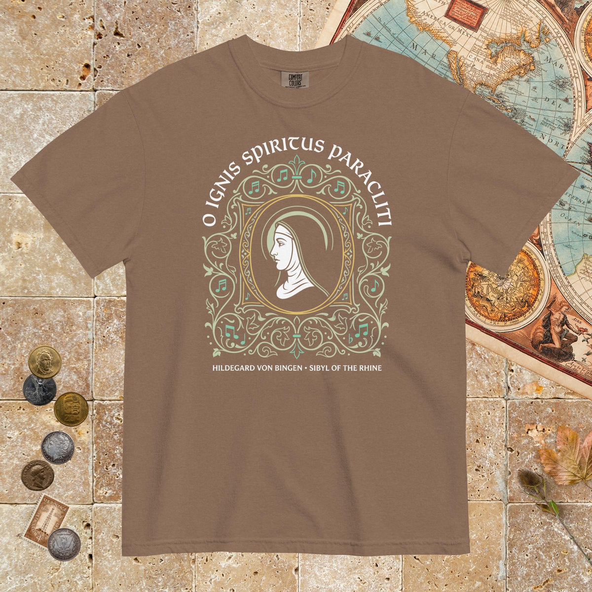 Espresso Hildegard von Bingen - Premium Tee - history buff gift by HistoHead