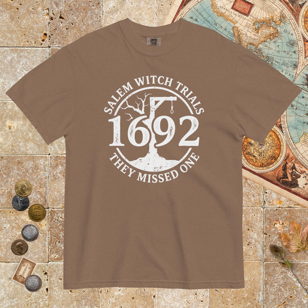 Espresso Salem Witch Trials They Missed One - Premium Tee - history buff gift by HistoHead