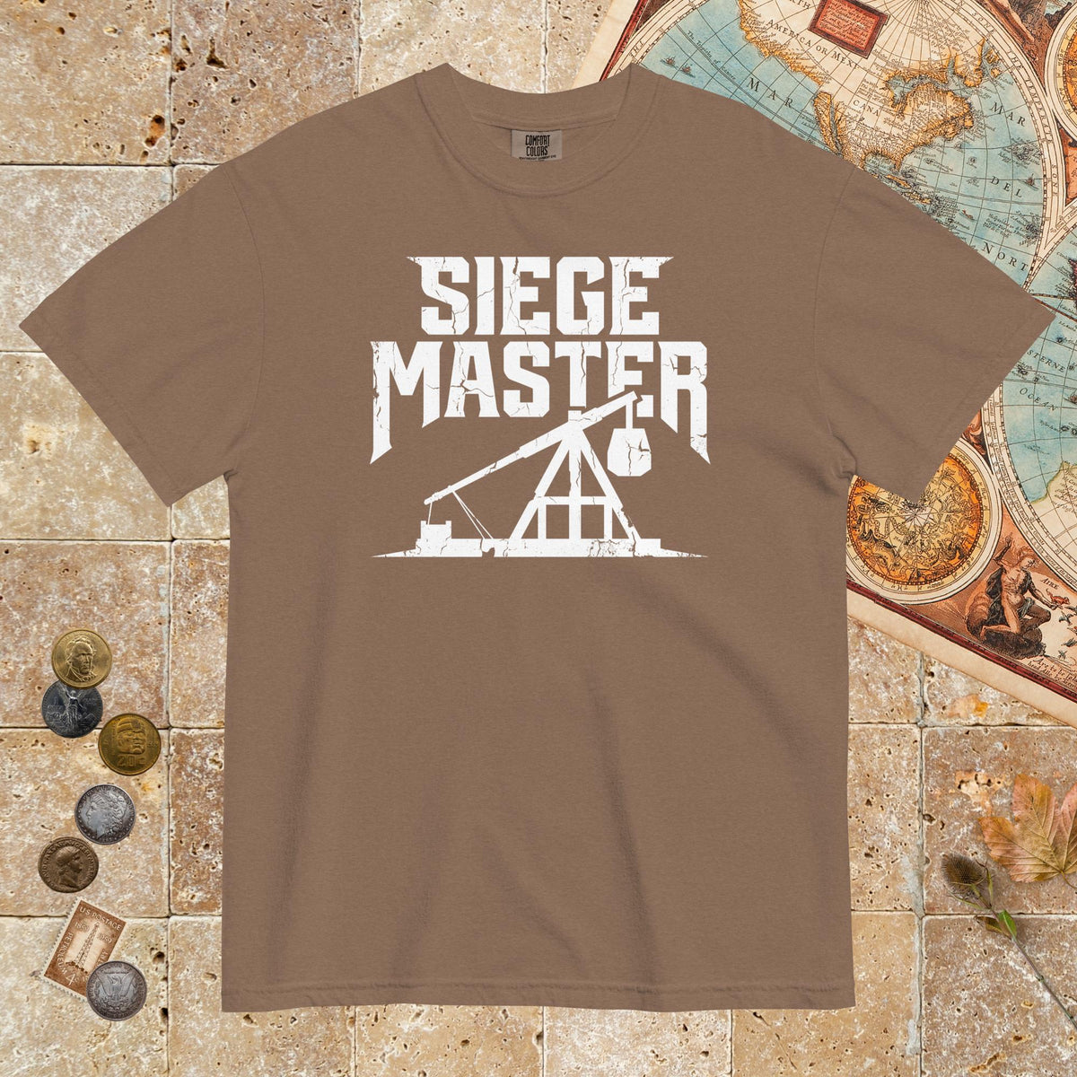 Espresso Siege Master Trebuchet - Premium Tee - history buff gift by HistoHead