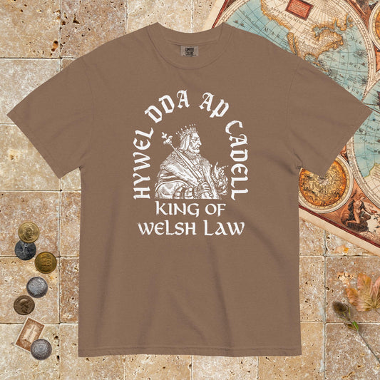 Espresso Hywel Dda King of Welsh Law - Premium Tee - history buff gift by HistoHead