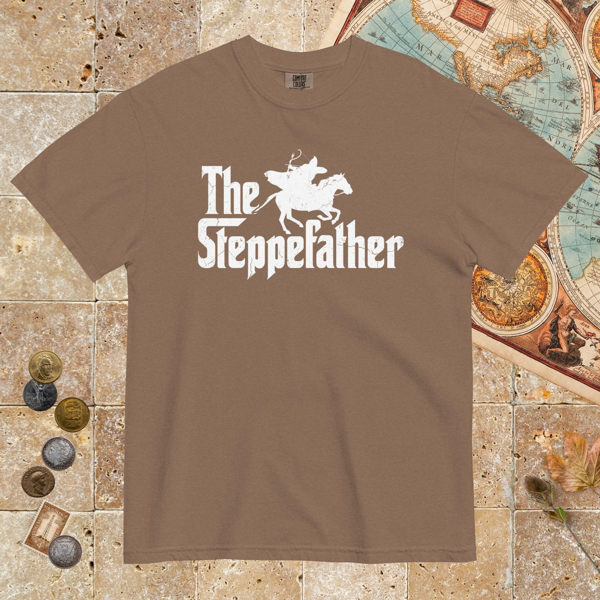Espresso The Steppefather Parthian Shot - Premium Tee - history buff gift by HistoHead