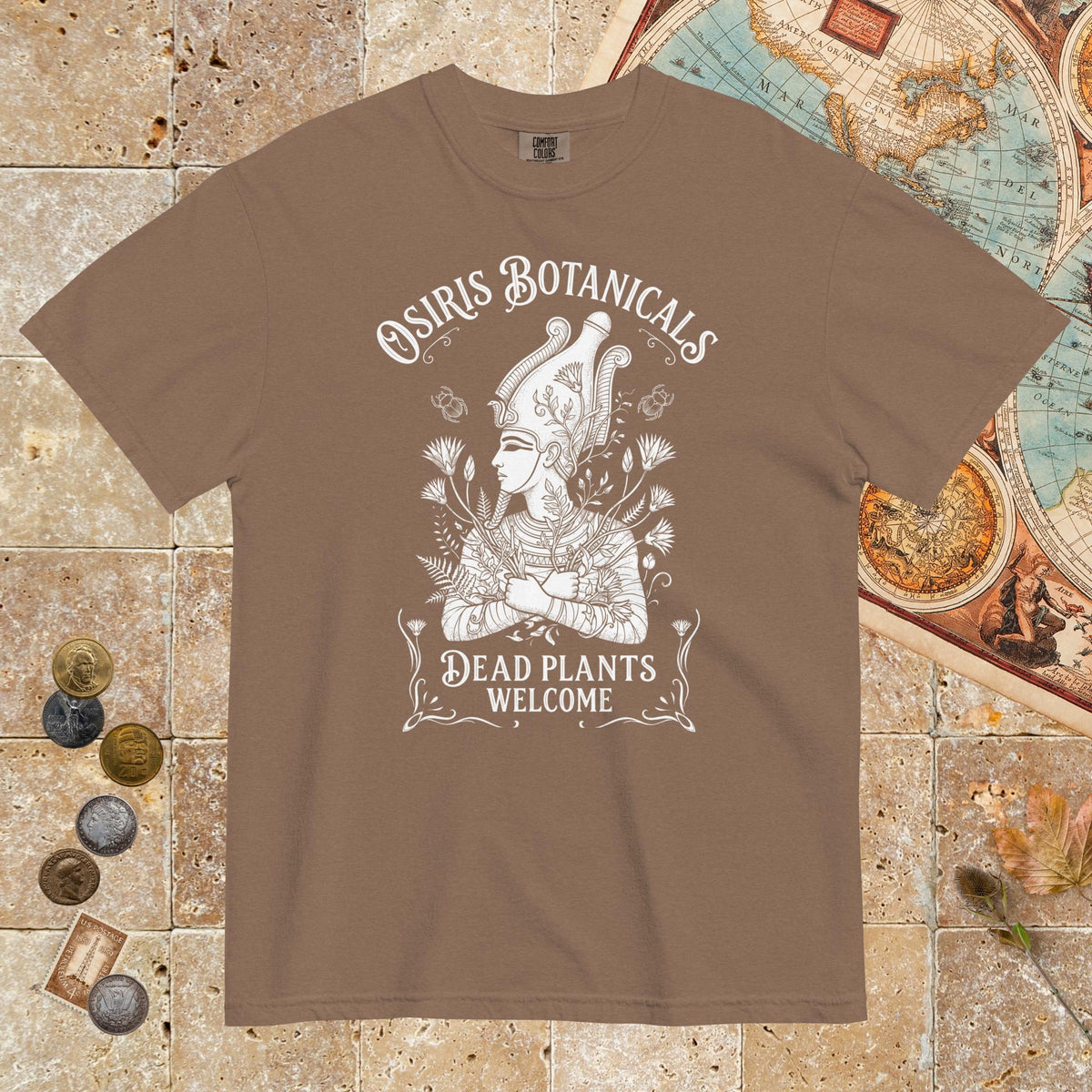 Espresso Osiris Botanicals - Premium Tee - history buff gift by HistoHead