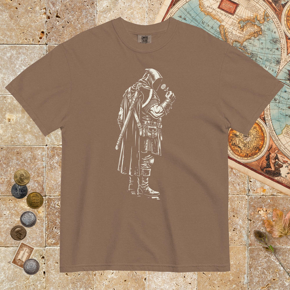 Espresso Executioner and Flower - Premium Tee - history buff gift by HistoHead