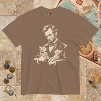 Espresso Lincoln's Cats - Premium Tee - history buff gift by HistoHead