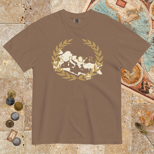 Espresso Roman SPQR Banner - Premium Tee - history buff gift by HistoHead