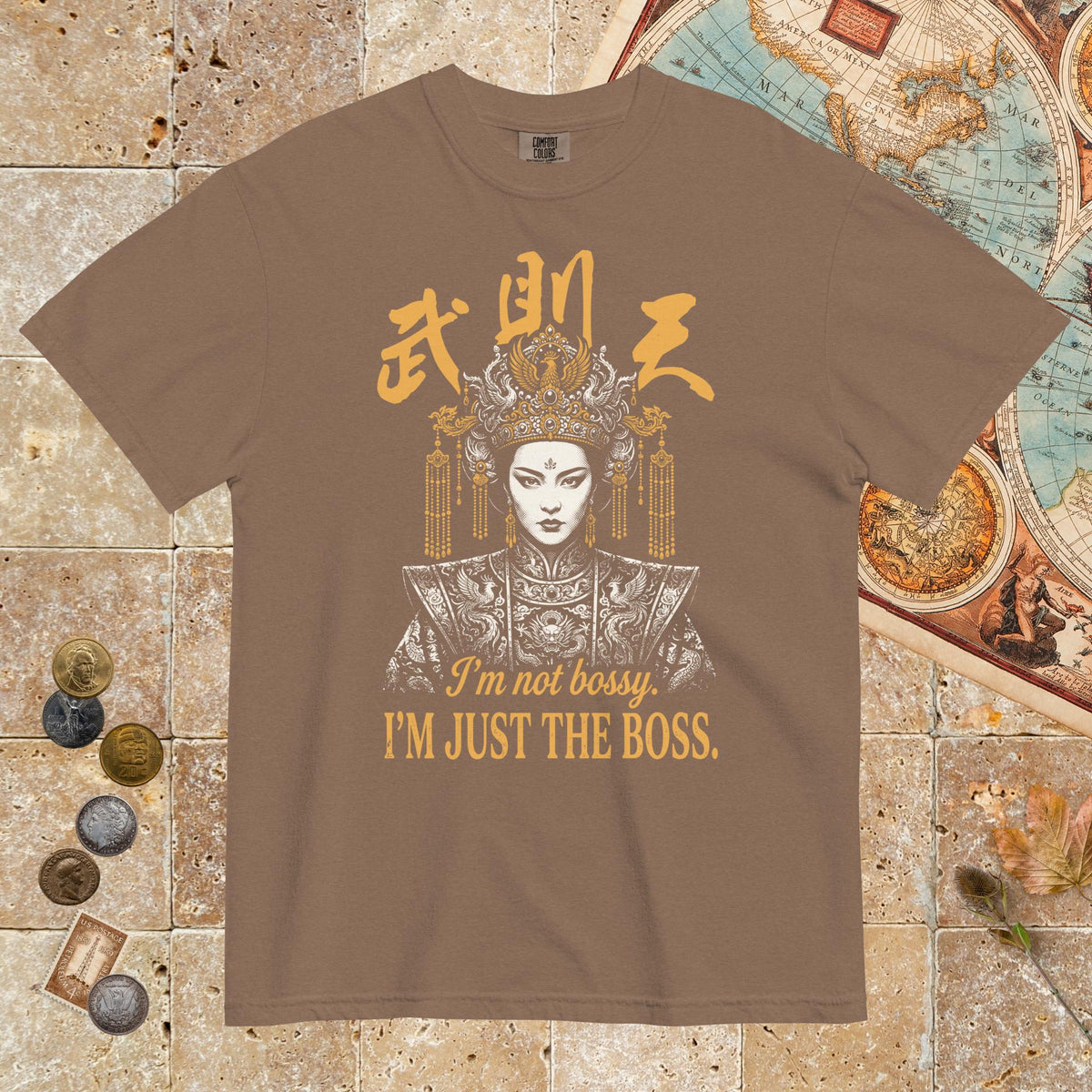 Espresso Wu Zetian I'm Not Bossy - Premium Tee - history buff gift by HistoHead