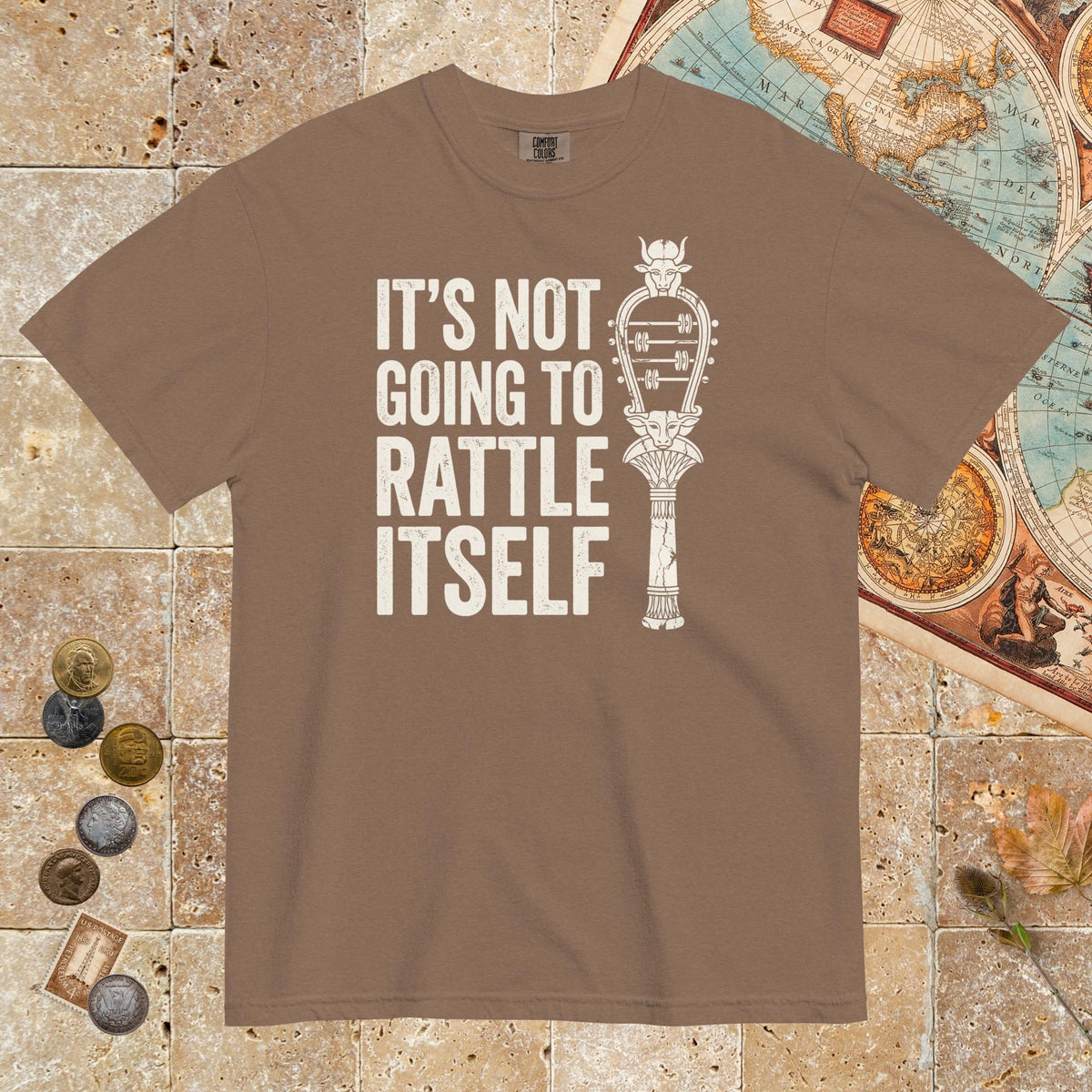 Espresso Sistrum It's Not Going to Rattle Itself - Premium Tee - history buff gift by HistoHead