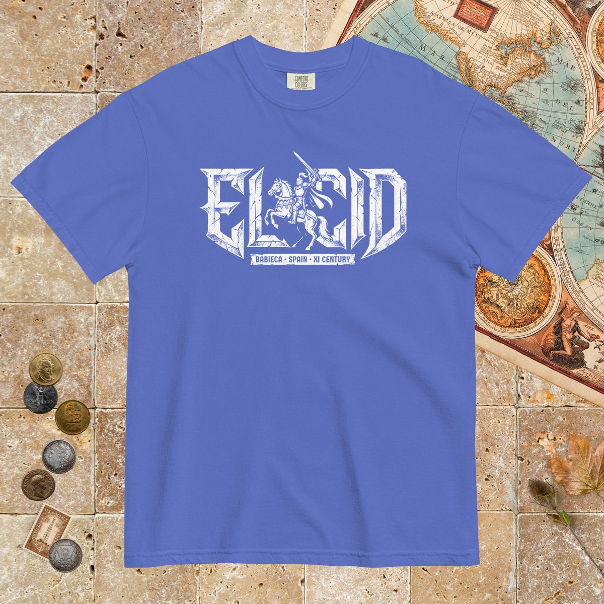 Flo Blue El Cid - Premium Tee - history buff gift by HistoHead