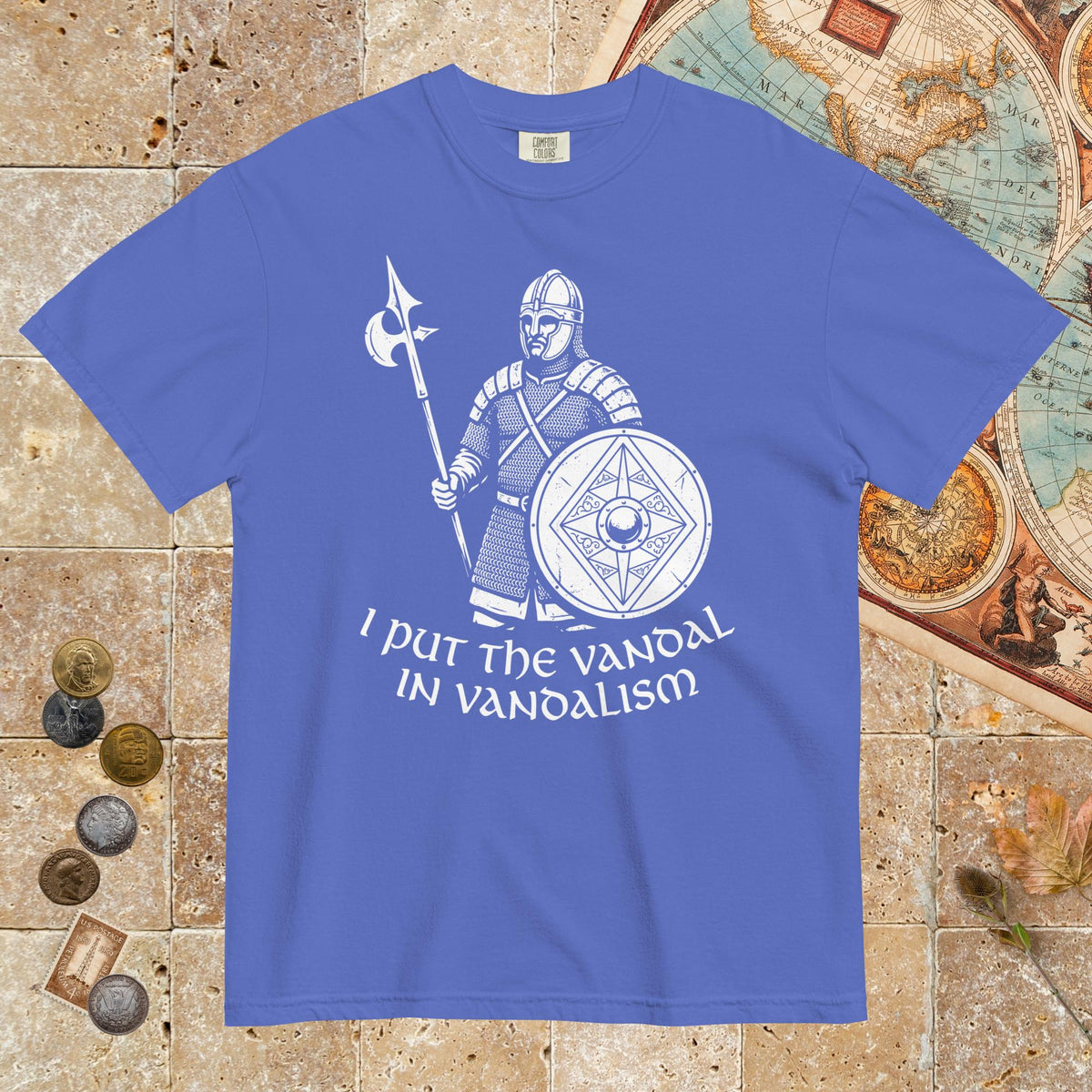 Flo Blue Vandal in Vandalism - Premium Tee - history buff gift by HistoHead