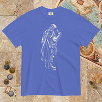 Flo Blue Executioner and Flower - Premium Tee - history buff gift by HistoHead