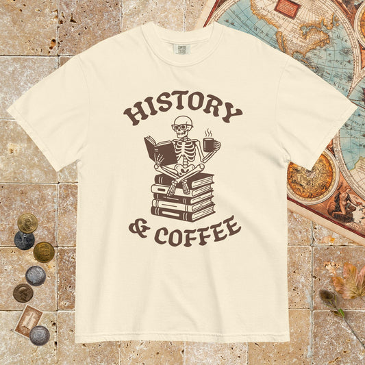 Ivory History & Coffee - Premium Tee - history buff gift by HistoHead