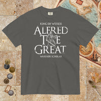 Pepper Alfred the Great Scholar King - Premium Tee - history buff gift by HistoHead