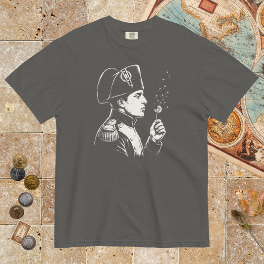 Pepper Napoleon Bonaparte Blowing Wishes - Premium Tee - history buff gift by HistoHead