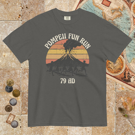 Pepper Pompeii Fun Run Retro - Premium Tee - history buff gift by HistoHead