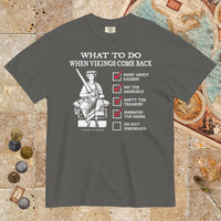 Pepper Æthelred the Unready Viking Raid Survival Guide - Premium Tee - history buff gift by HistoHead