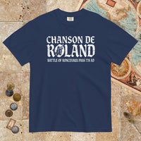 True Navy Chanson de Roland Battle of Roncevaux - Premium Tee - history buff gift by HistoHead
