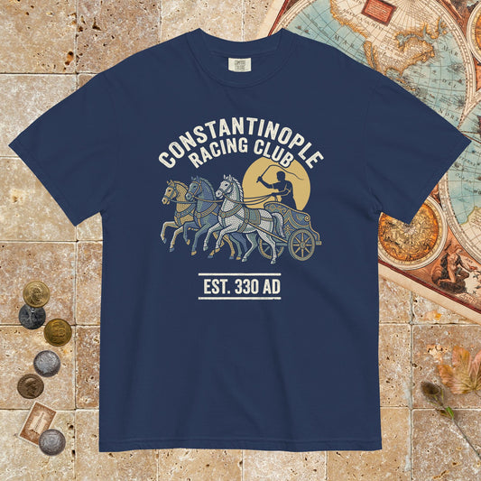 True Navy Constantinople Racing Club - Premium Tee - history buff gift by HistoHead