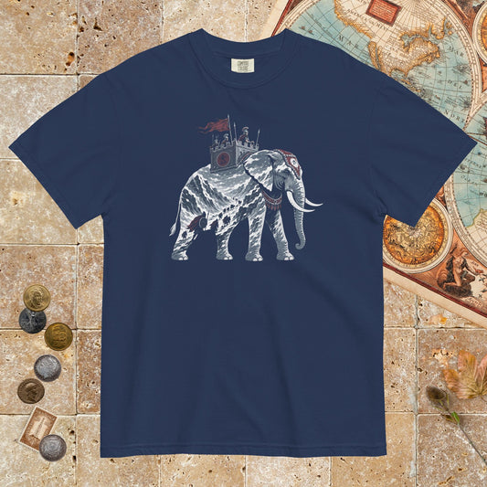 True Navy Hannibal Crossing the Alps - Premium Tee - history buff gift by HistoHead