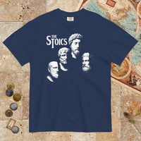 True Navy The Stoics - Premium Tee - history buff gift by HistoHead