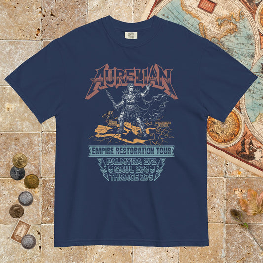 True Navy Aurelian Empire Restoration Tour - Premium Tee - history buff gift by HistoHead
