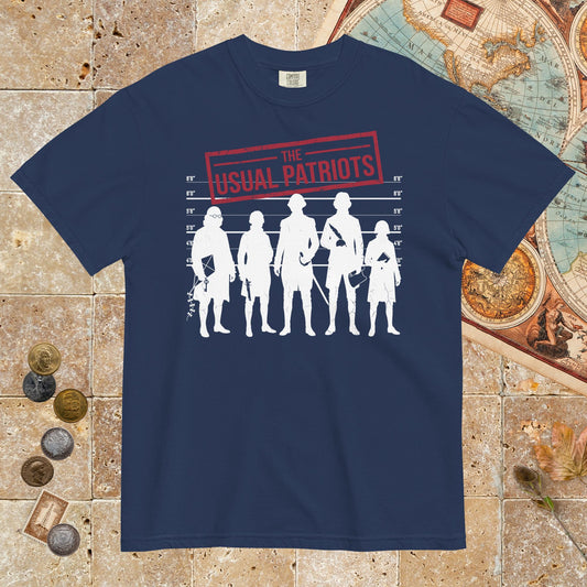 True Navy The Usual Patriots - Premium Tee - history buff gift by HistoHead